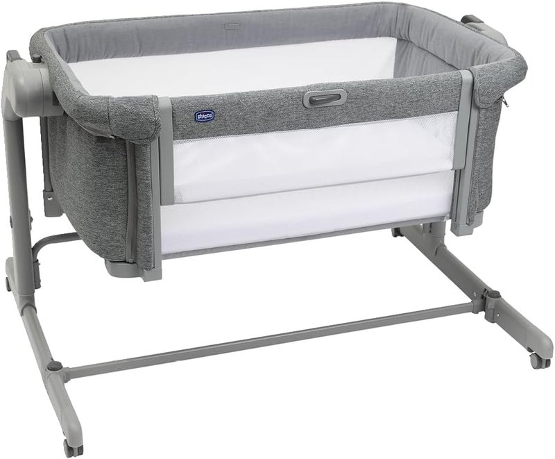 Chicco Next2Me Magic Evo Co-sleeping Crib 0-6m, Dark Grey - Image 1